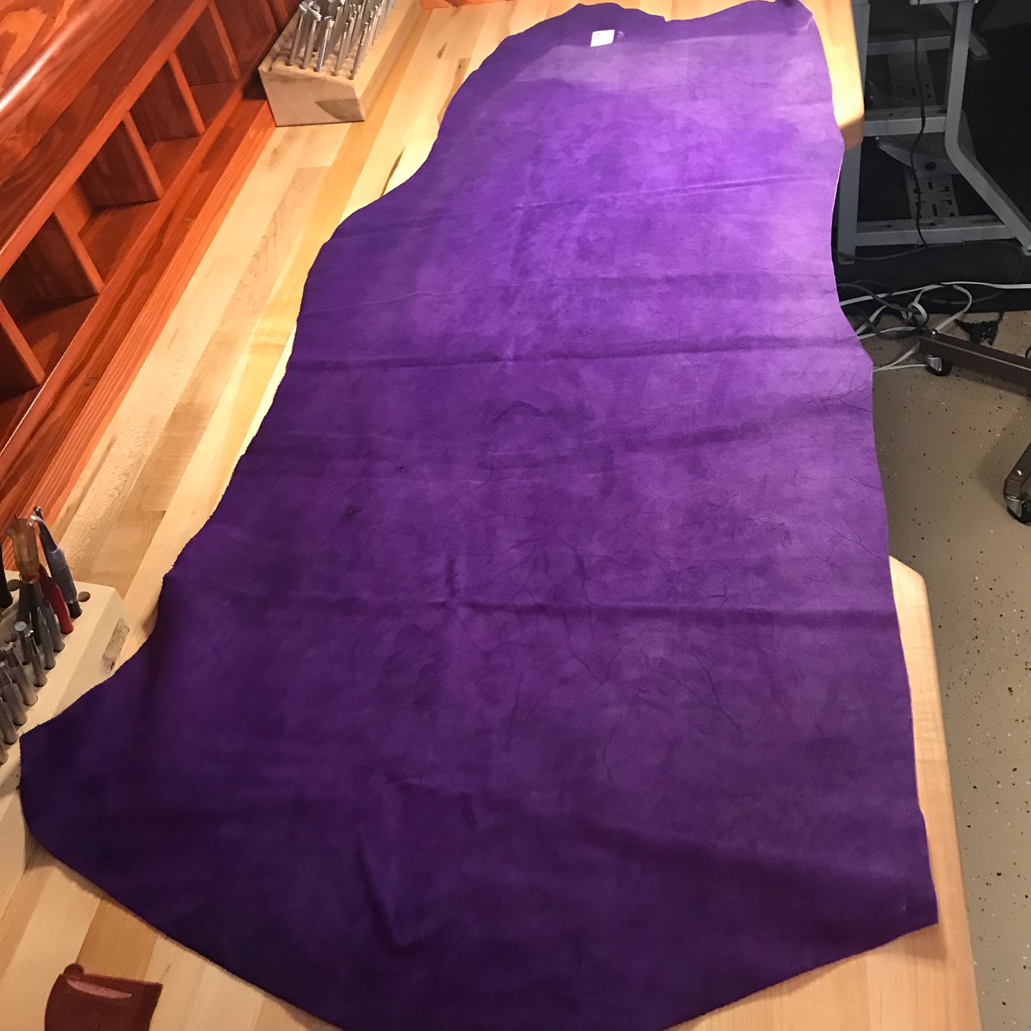 Purple Suede 2-3 oz (Odd sizes) - American Leatherworks